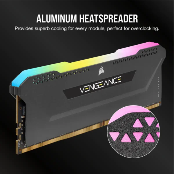 CMH32GX4M2E3200C16 Gallery VENGEANCE RGB PRO SL BLACK 05 - LXINDIA.COM