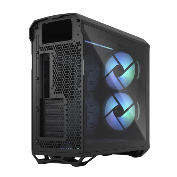 FRACTAL Torrent Black RGB TGL 3 Left Back - LXINDIA.COM