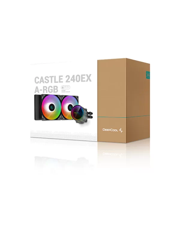 CASTLE 240 EX ARGB BLACK - LXINDIA.COM