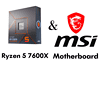 RYZEN 5 7600X MSI min - LXINDIA.COM