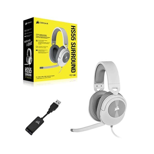 CORSAIR HS55 SURROUND WHITE2 - LXINDIA.COM