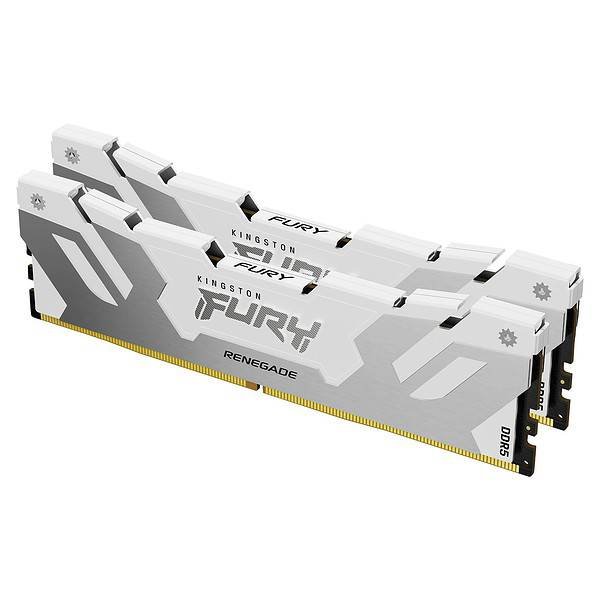 FURY Renegade Silver White DDR5 2 angle zm lg - LXINDIA.COM