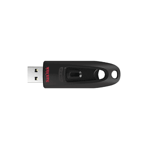SanDisk Ultra USB 3.0 Flash Drive Black 1 - LXINDIA.COM