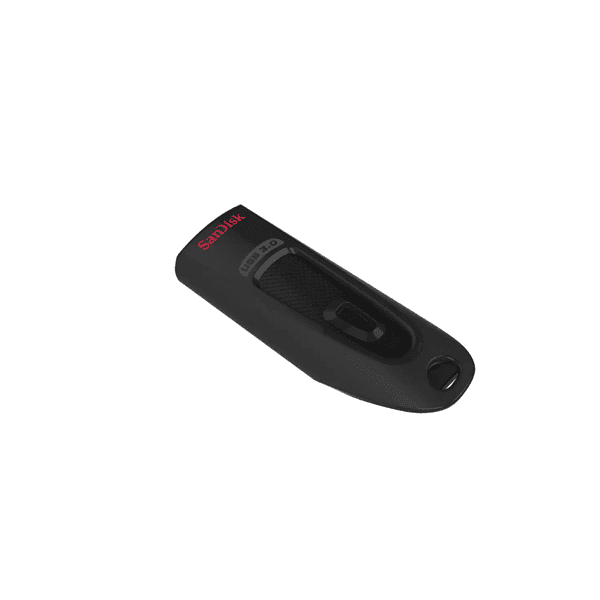 SanDisk Ultra USB 3.0 Flash Drive black side 1 - LXINDIA.COM