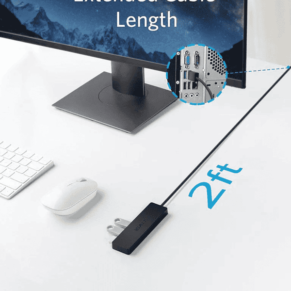 Anker 4 Port USB 3.0 Hub 3 - LXINDIA.COM