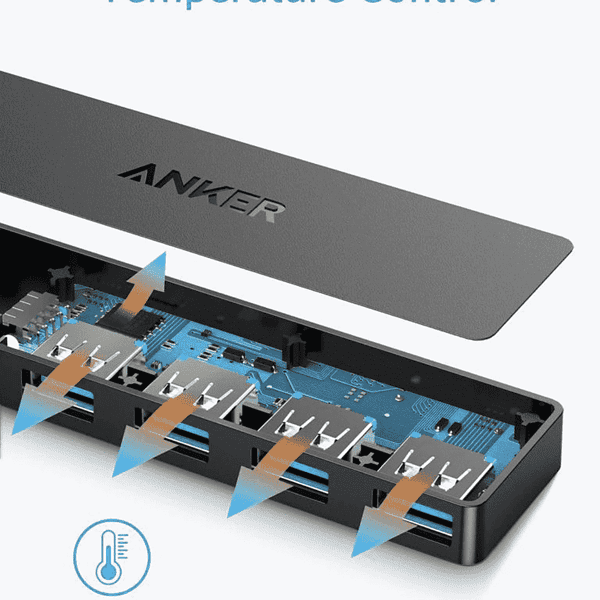 Anker 4 Port USB 3.0 Hub 5 - LXINDIA.COM