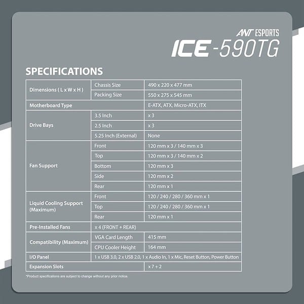 Ant Esports ICE 590TG ARGB 4 - LXINDIA.COM