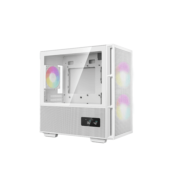 Deepcool CH360 Digital WH mATX Airflow Case 3 - LXINDIA.COM