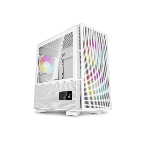 Deepcool CH360 Digital WH mATX Airflow Case - LXINDIA.COM