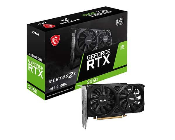 GeForce RTX™ 3050 VENTUS 2X 6G OC - LXINDIA.COM