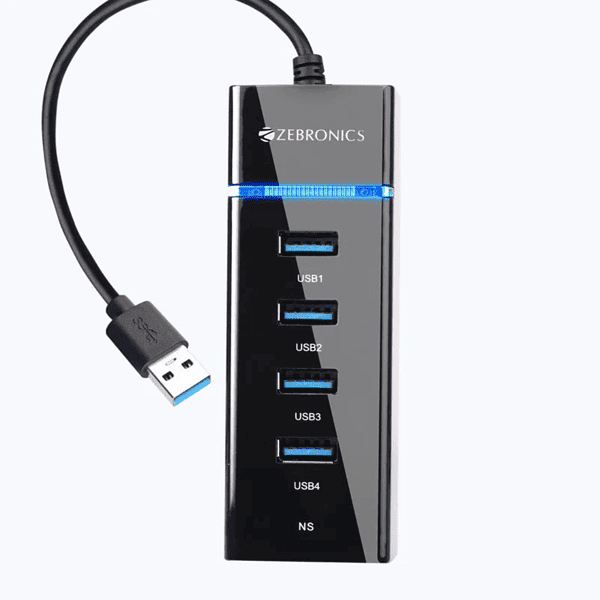 Zebronics 300HB 4 Port USB 3.0 Hub 1 - LXINDIA.COM