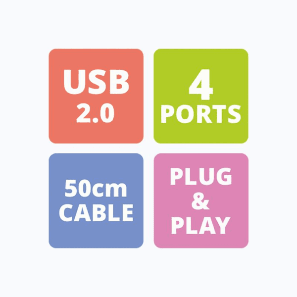 Zebronics ZEB 90HB USB Hub 3 - LXINDIA.COM