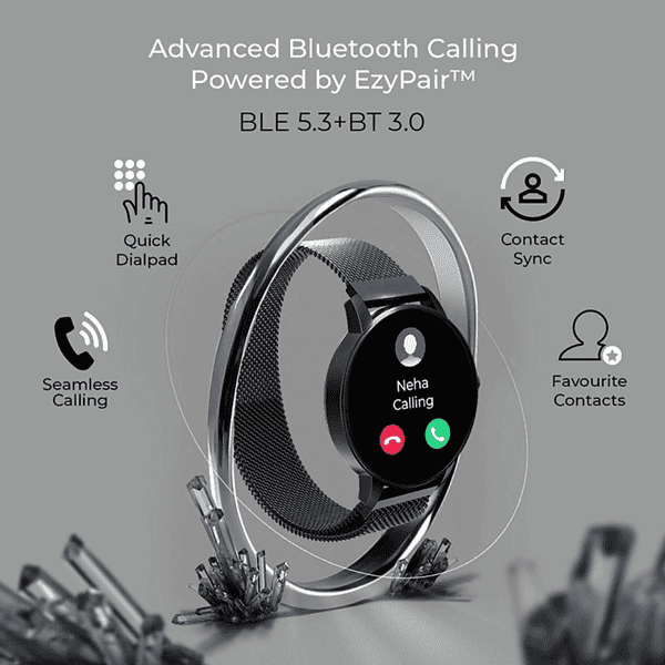 beatXP Vector 1.30 HD Display Bluetooth Calling Smart Watch3 - LXINDIA.COM