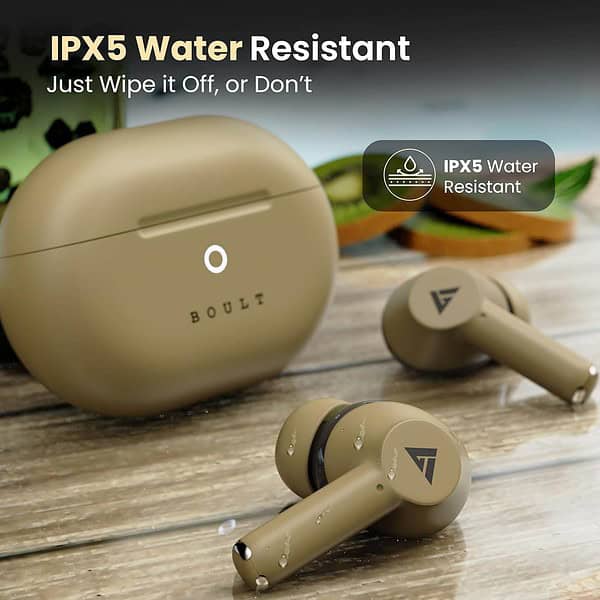 Boult Audio K40 Earbuds Khaki Green12 min - LXINDIA.COM