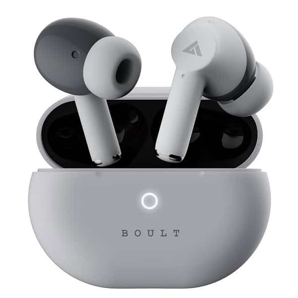 Boult Audio K40 Earbuds gray - LXINDIA.COM