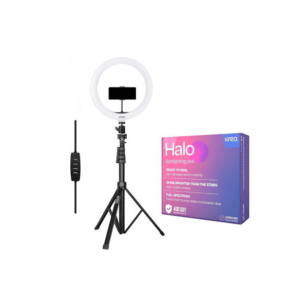 Halo 12 Premium Ring Light Tripod Combo - LXINDIA.COM