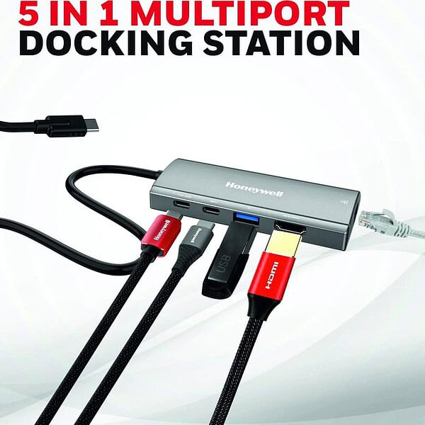 Honeywell 5 in 1 Type C Docking Station1 - LXINDIA.COM