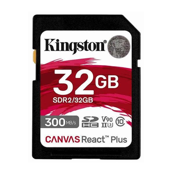 Kingston Canvas React Plus 32GB SD Card - LXINDIA.COM