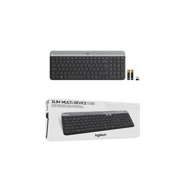 Logitech K580 Slim Black 2 - LXINDIA.COM