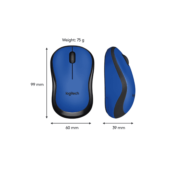 Logitech M221 Blue 2 - LXINDIA.COM