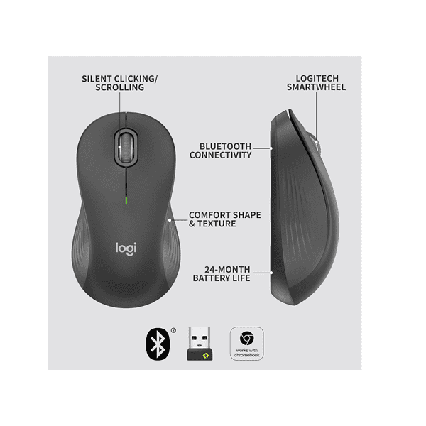 Logitech Signature M550 L Black 2 - LXINDIA.COM