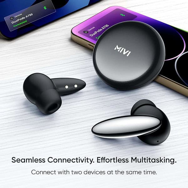 Mivi DuoPods A750 Earbudsblack1 min - LXINDIA.COM