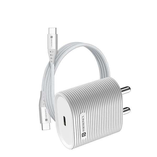 Portronics Adapto 33G ChargerOO - LXINDIA.COM