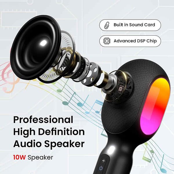 Portronics Dash 2 Karaoke Mic12 min - LXINDIA.COM