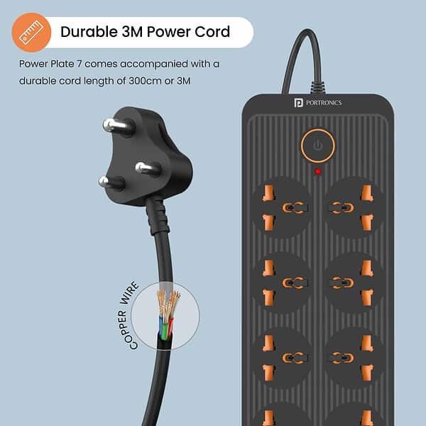 Portronics Power Plate 7 NN min - LXINDIA.COM