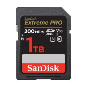 SanDisk Extreme Pro 1 TB SD Card - LXINDIA.COM