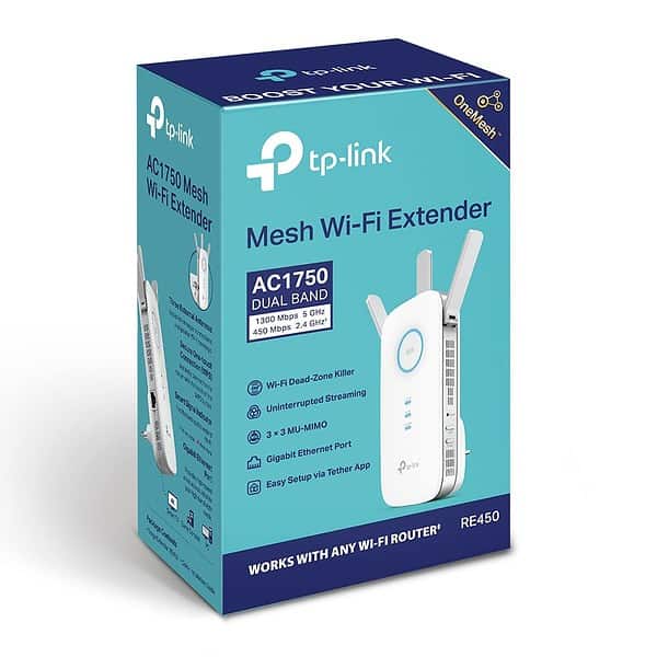 TP Link AC1750 Universal Dual Band Range Extender1 Copy - LXINDIA.COM