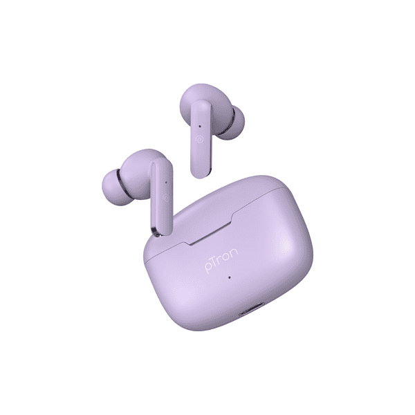 pTron Bassbuds Duo Light Lilac 1 - LXINDIA.COM