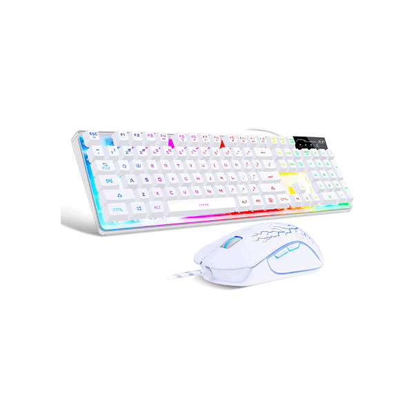 MageGee K1 Combo White - LXINDIA.COM