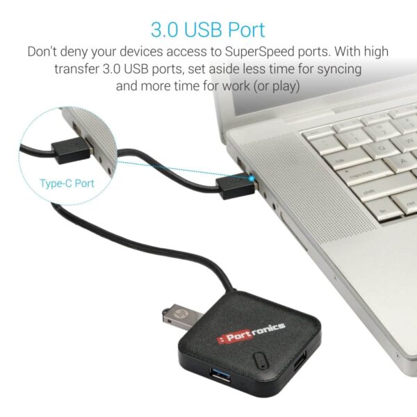 Portronics Mport 34M USB C Hub 4 in 1 3 min - LXINDIA.COM