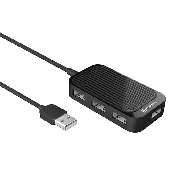 Portronics Mport 4D USB Hub 4 in 1 - LXINDIA.COM