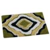 AAZEEM Cotton Door Mat 16 inch x 24 inchGreen - LXINDIA.COM