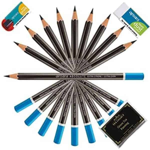 Apsara Absolute Pencils 100 1 - LXINDIA.COM