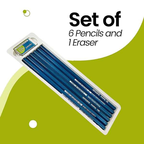 Apsara Assorted Drawing Pencils 3 - LXINDIA.COM