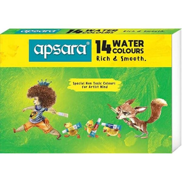 Apsara Water Colors 14 Shades Pack of 2 - LXINDIA.COM