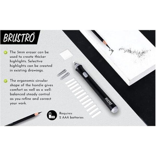 BRUSTRO Automatic Eraser 1 2 - LXINDIA.COM