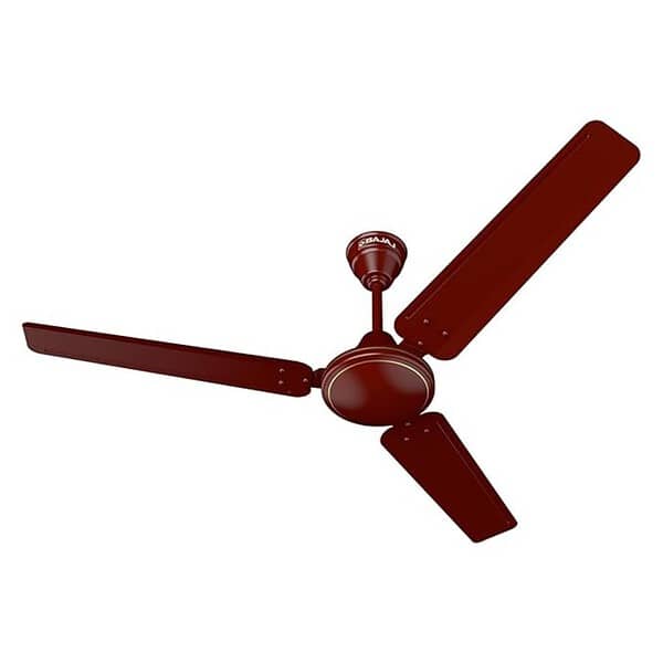 Bajaj Frore 1200 mm Ceiling Fans for Home Rust Free Coating Brown - LXINDIA.COM