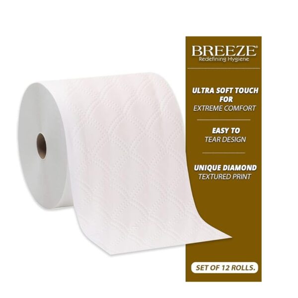 Breeze ‎BRE007 2 ply Toilet Tissue Roll A - LXINDIA.COM