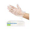 CFGROW Disposable Plastic Gloves Large - LXINDIA.COM