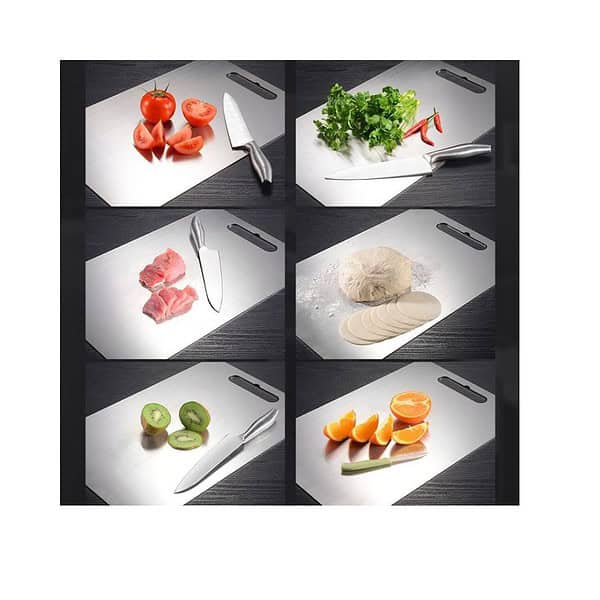 Chefdeck Stainless Steel Chopping Board B - LXINDIA.COM