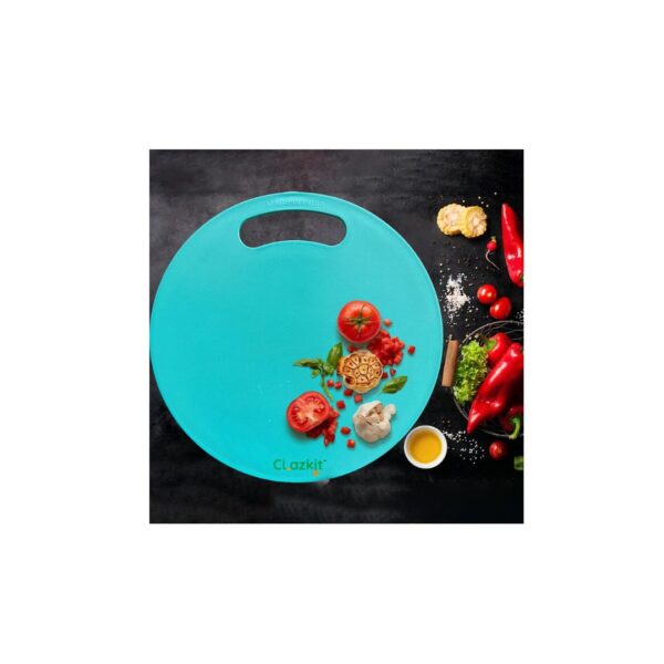 Clazkit Round Plastic Chopping Board A - LXINDIA.COM