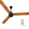 Crompton Energion Cromair 1200mm BLDC Ceiling Fan with Remote Control Light Pine Wood - LXINDIA.COM