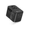 Destinio Universal Travel Adapter 6 in 1 Fast 35w Charging International Charger - LXINDIA.COM