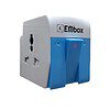 EMBOX 3 Pin Multi Plug Socket Universal Travel Adapter for Home Office Travel 5A 250V Blue - LXINDIA.COM