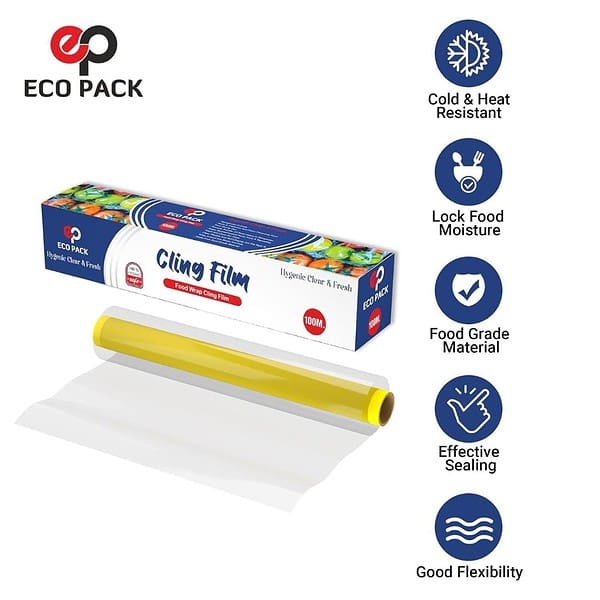 EcoPack Eco Friendly Cling Bio Wrap Pack of 21 - LXINDIA.COM