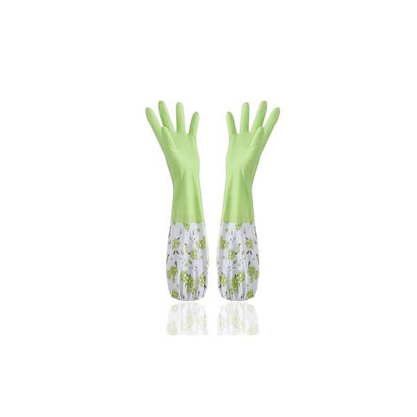 Eopzo Reusable Heavy Duty Hand Gloves For Ktchen Green - LXINDIA.COM